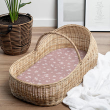 Load image into Gallery viewer, Antique Rose, Bassinet Sheets (2-Pack)