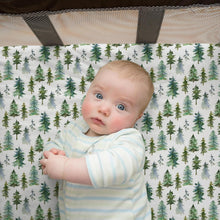 Load image into Gallery viewer, Starry Woodland, Pack N Play Sheets (2-Pack)