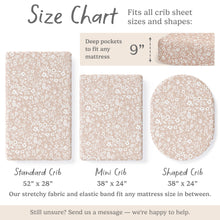 Load image into Gallery viewer, Fleurette, Crib Sheets (2-Pack)