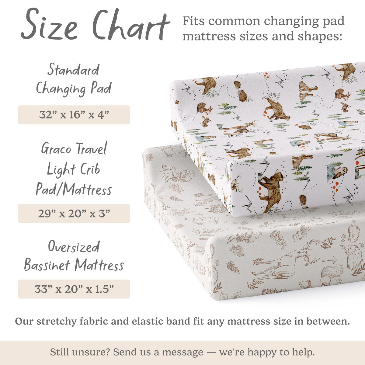 Magic Forest, Changing Pad Covers (2-Pack)