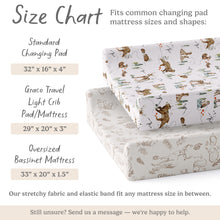 Load image into Gallery viewer, Magic Forest, Changing Pad Covers (2-Pack)