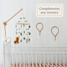 Load image into Gallery viewer, Adjustable 3D Wooden Baby Crib Mobile Arm Holder