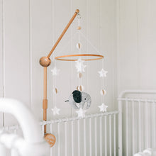 Load image into Gallery viewer, Adjustable 3D Wooden Baby Crib Mobile Arm Holder