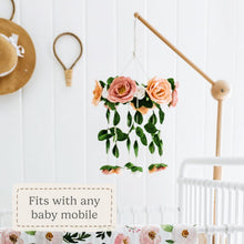 Load image into Gallery viewer, Adjustable 3D Wooden Baby Crib Mobile Arm Holder