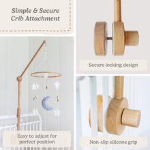 Load image into Gallery viewer, Baby Crib Mobile Arm Holder