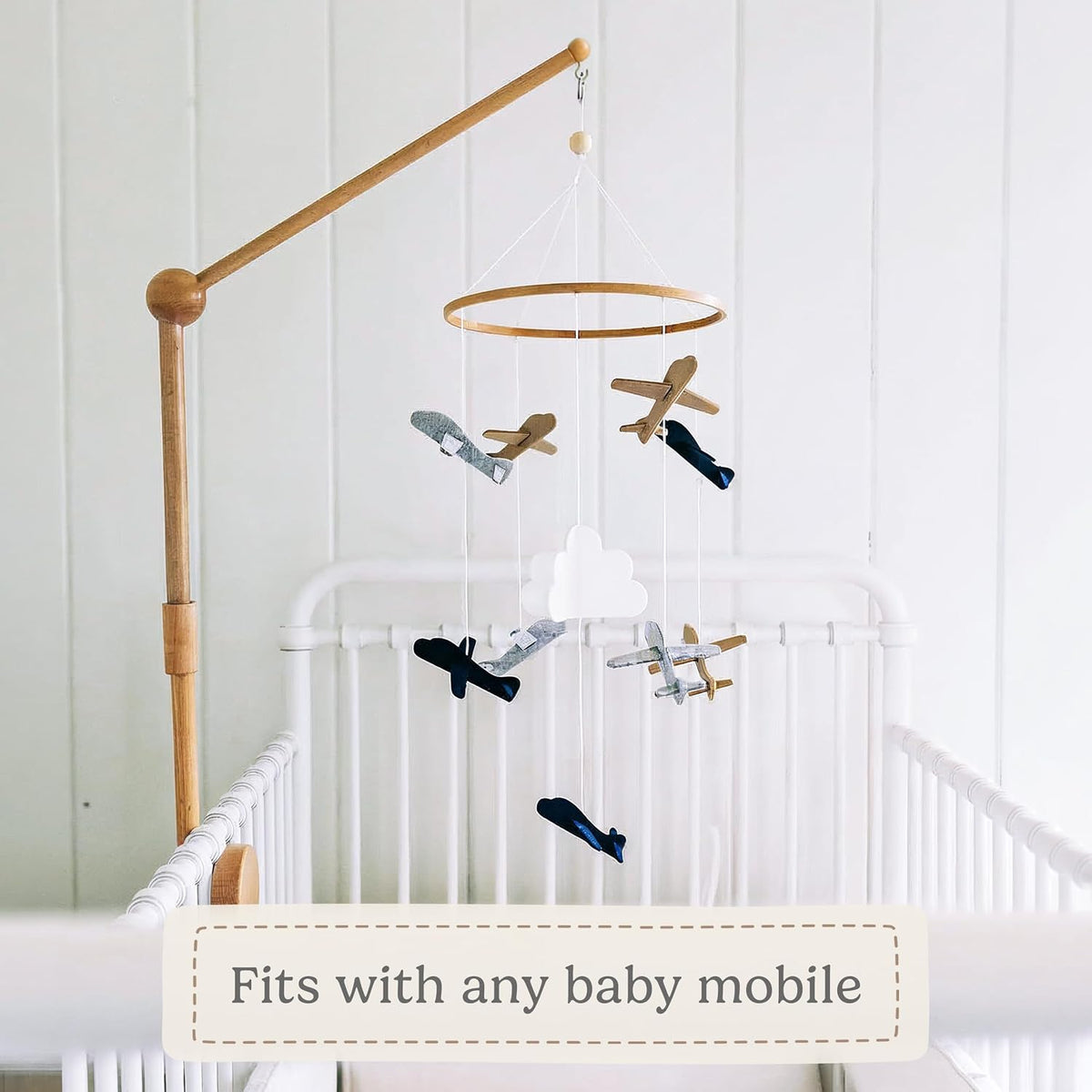 Mobile Arm Holder, Natural