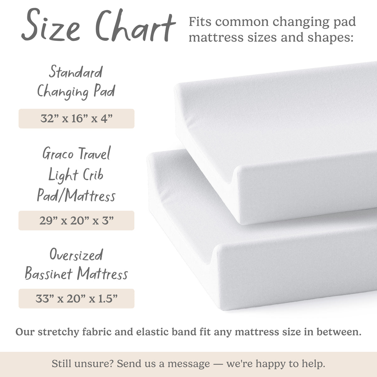 Moonlit, Changing Pad Covers (2-Pack)