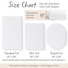 Load image into Gallery viewer, Moonlit, Bassinet Sheets (2-Pack)