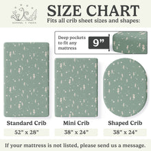 Load image into Gallery viewer, Ocean Odyssey, Baby Crib Sheets (2-Pack)