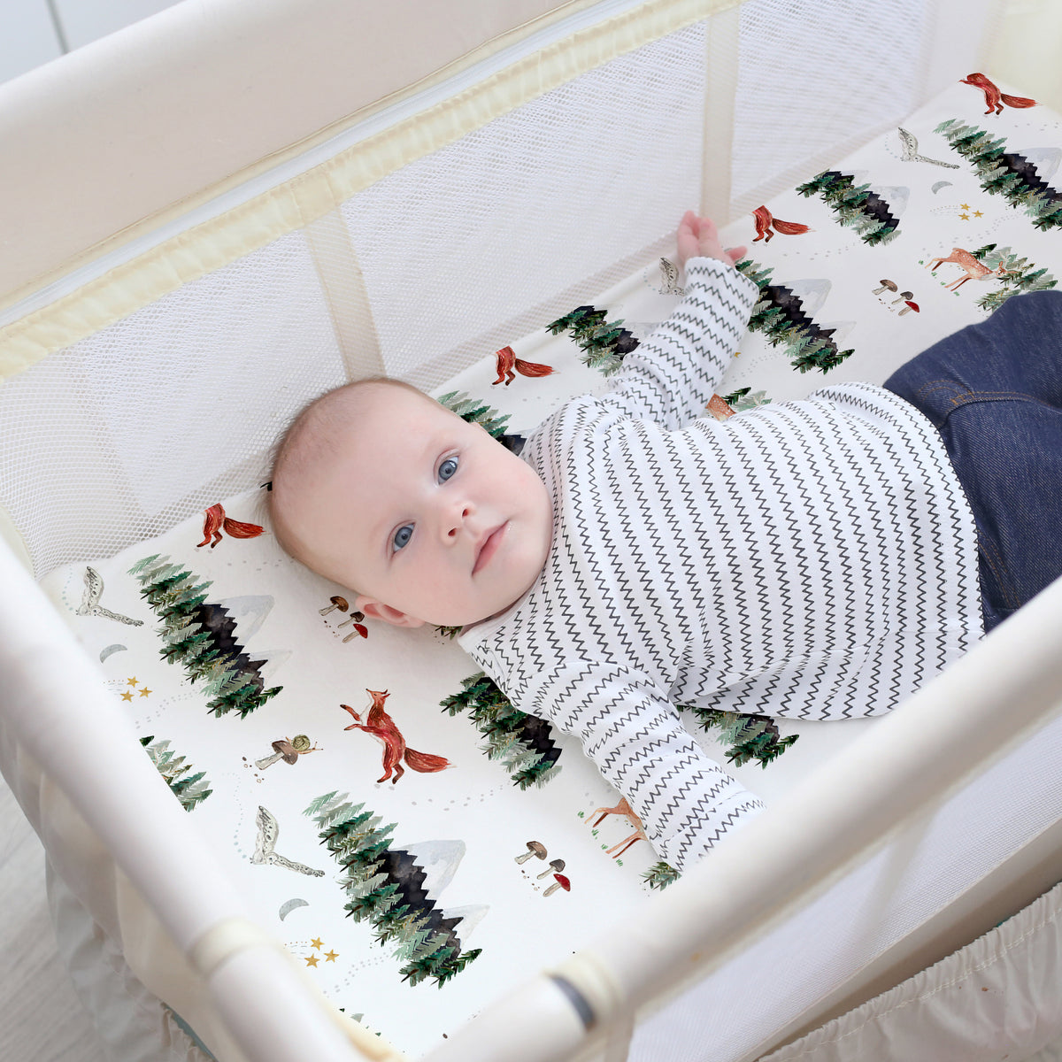 Starry Woodland, Pack 'n Play Sheets (2-Pack)