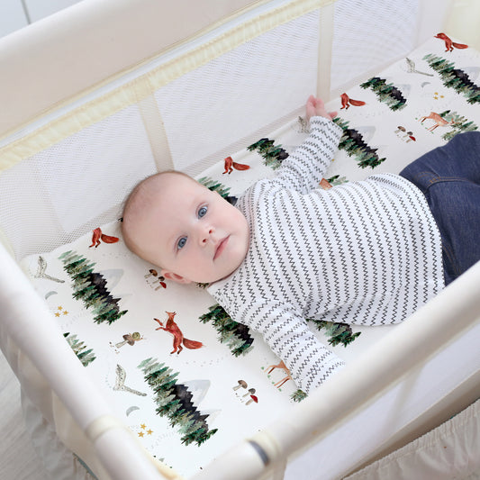 Starry Woodland, Pack 'n Play Sheets (2-Pack)