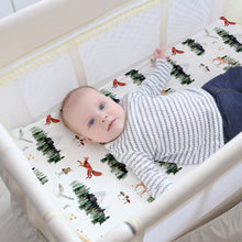 Load image into Gallery viewer, Starry Woodland, Pack 'n Play Sheets (2-Pack)