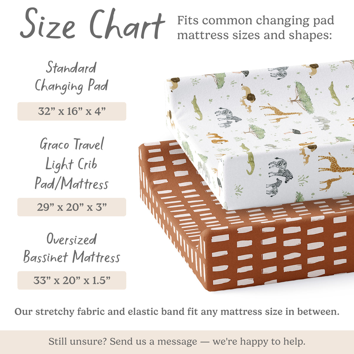 Safari Adventure, Changing Pad Covers (2-Pack)