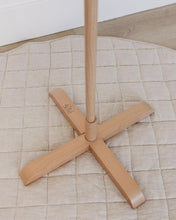 Load image into Gallery viewer, Baby Crib Mobile Arm Wooden Holder Floor Stand [Natural Beech Wood]