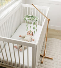 Load image into Gallery viewer, Baby Crib Mobile Arm Wooden Holder Floor Stand [Natural Beech Wood]