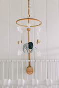 Load image into Gallery viewer, Scandinavian Elephant, Baby Crib Mobile

