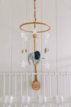 Load image into Gallery viewer, Scandinavian Elephant, Baby Crib Mobile