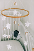 Load image into Gallery viewer, Scandinavian Elephant, Baby Crib Mobile
