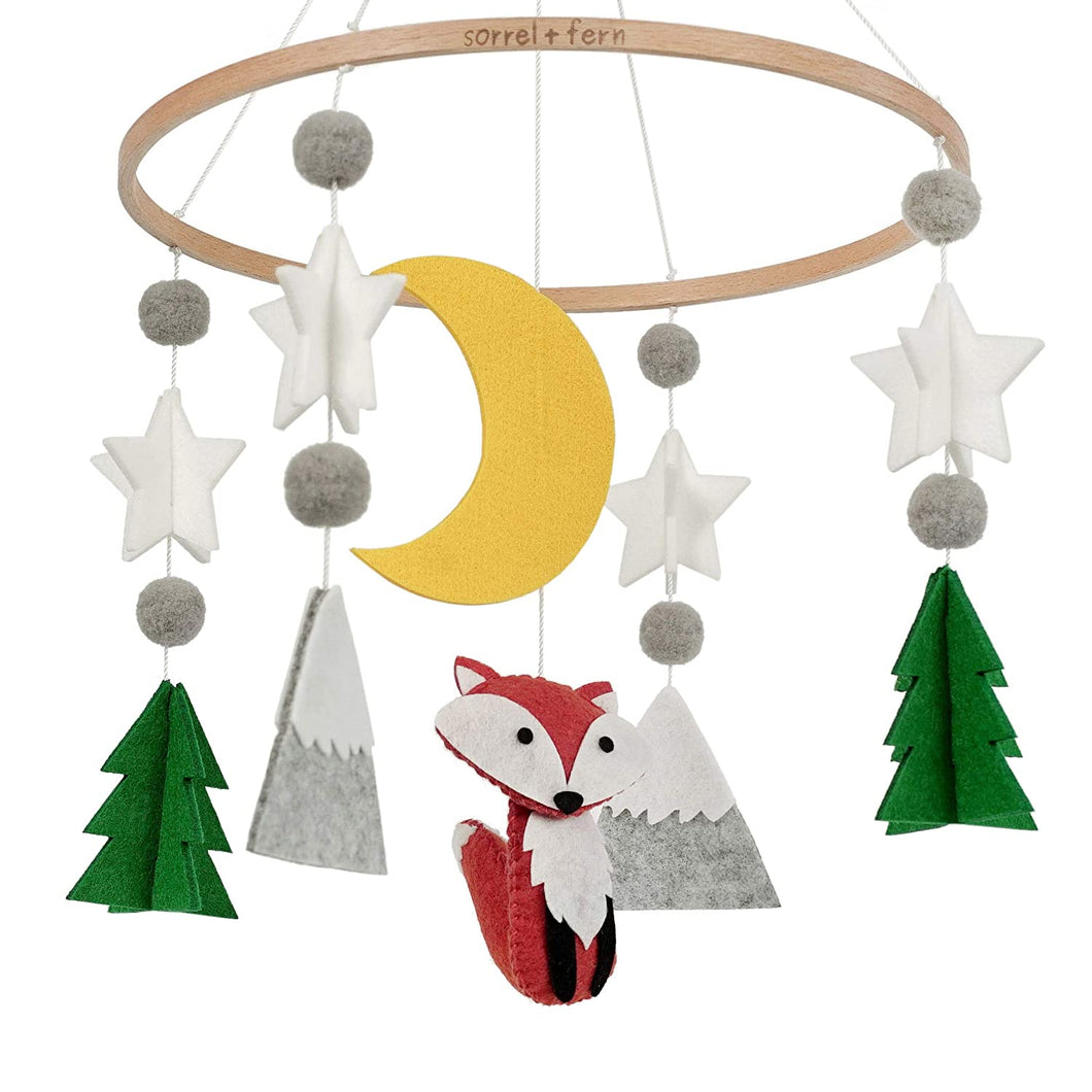 Woodland Fox, Baby Crib Mobile