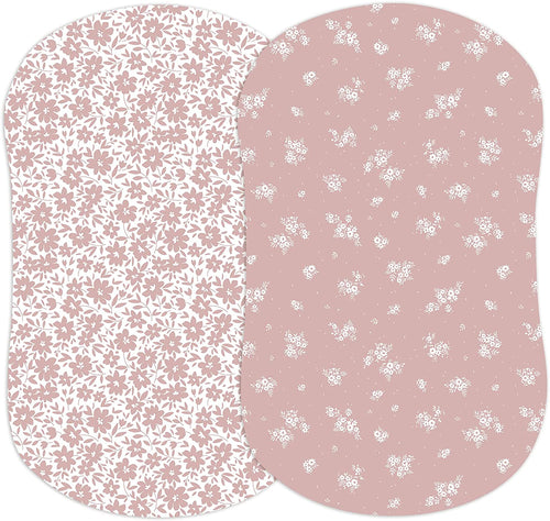 Antique Rose, Bassinet Sheets (2-Pack)