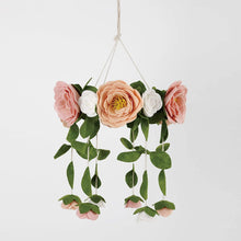 Load image into Gallery viewer, Felt Roses, Baby Crib Mobile