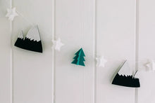 Load image into Gallery viewer, Starry Woodland Night, Baby Crib Mobile (Mint w/ Garland)