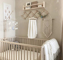 Load image into Gallery viewer, Moon &amp; Stars, Baby Crib Mobile (Grey, White &amp; Cream)